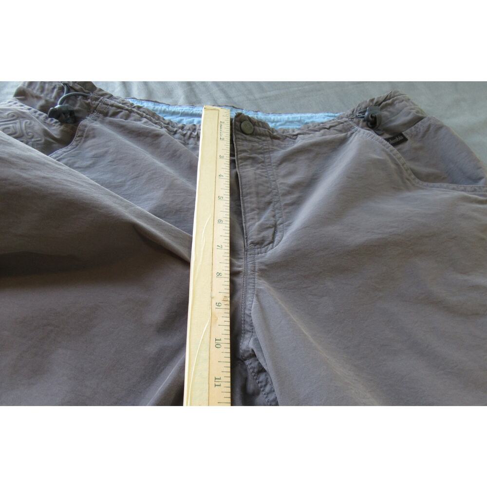 Columbia Capri Pants Women's Large Gray Hiking Outdoors Lightweight - Picture 9 of 13